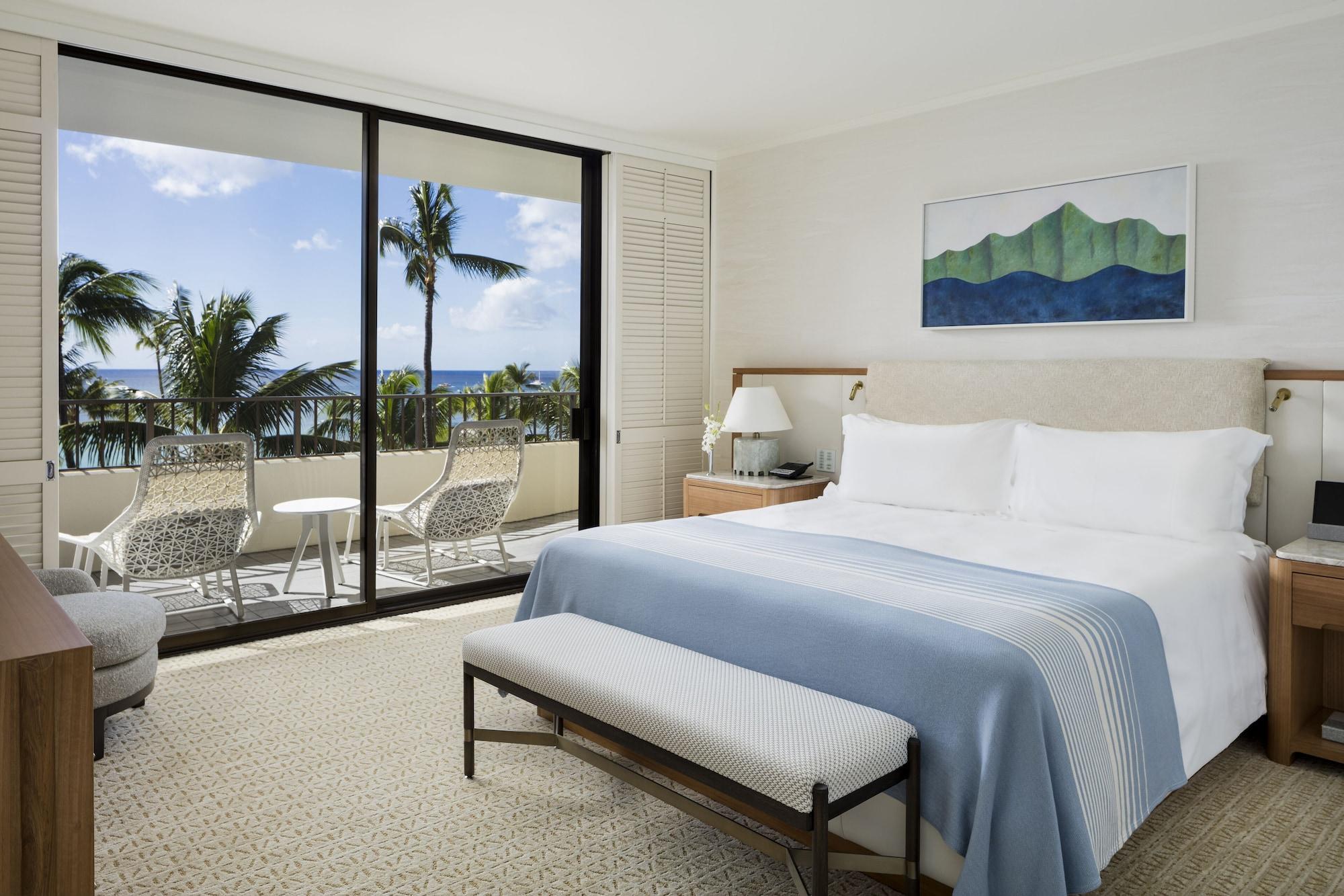 فندق هاليكولاني هونولولو المظهر الخارجي الصورة A bedroom at the Four Seasons Resort Maui
