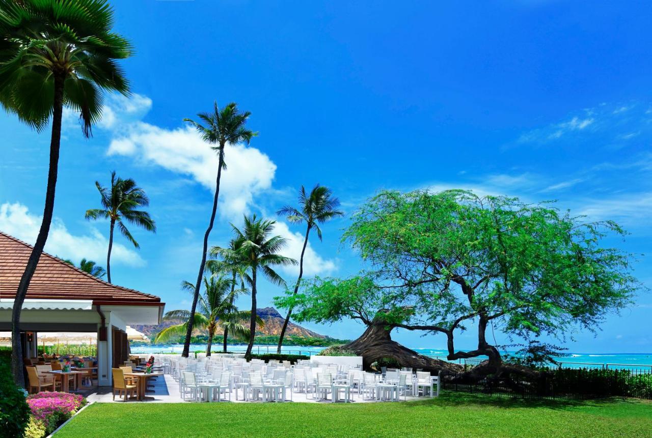 فندق هاليكولاني هونولولو المظهر الخارجي الصورة A view of the beach at the Four Seasons Resort